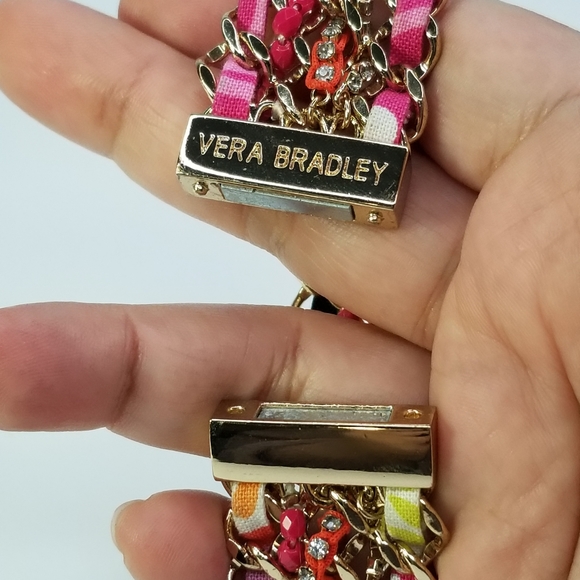 VERA BRADLEY ZIGGY ZINIA MIX BRACELET BANGLE BOHO - Picture 4 of 12
